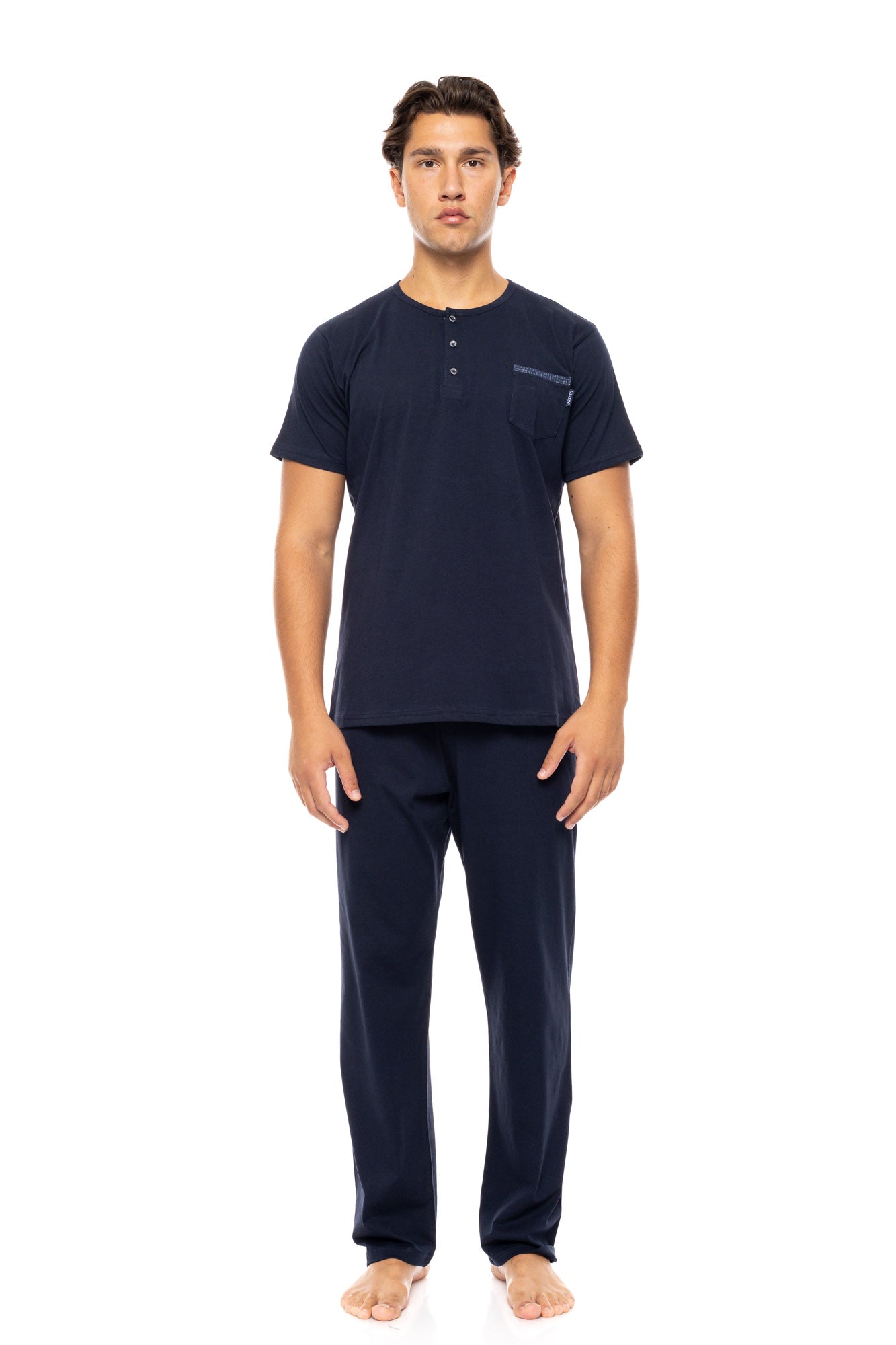 Ulisse - Pyjama 3Pcs Deep Blue