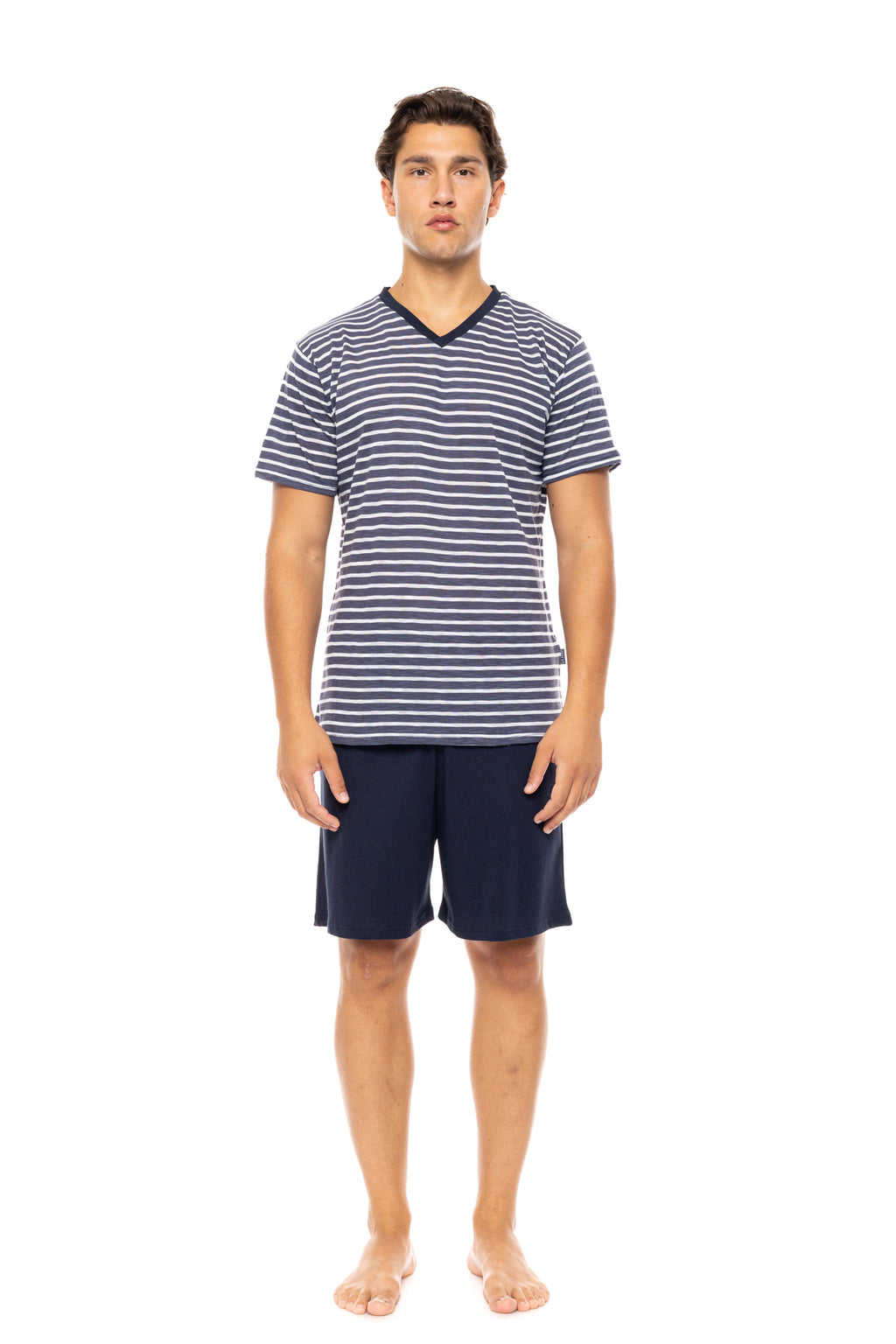 Ulisse - Pyjama V Blue Linear