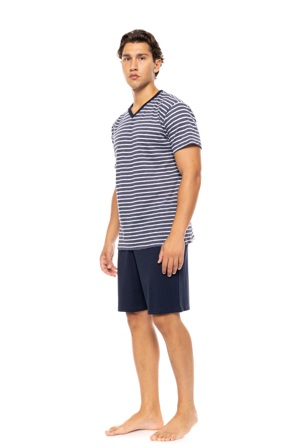 Ulisse - Pyjama V Blue Linear