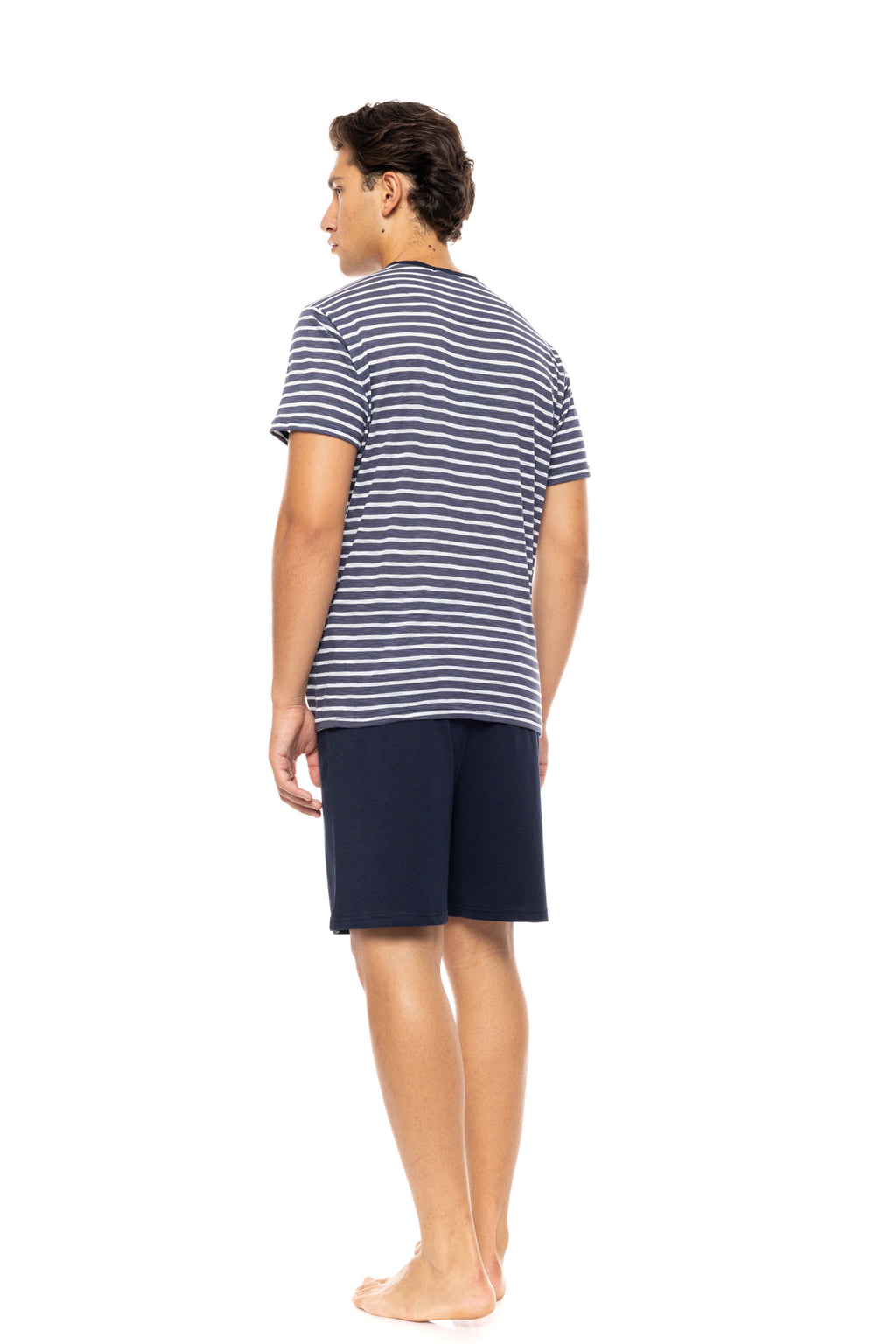 Ulisse - Pyjama V Blue Linear