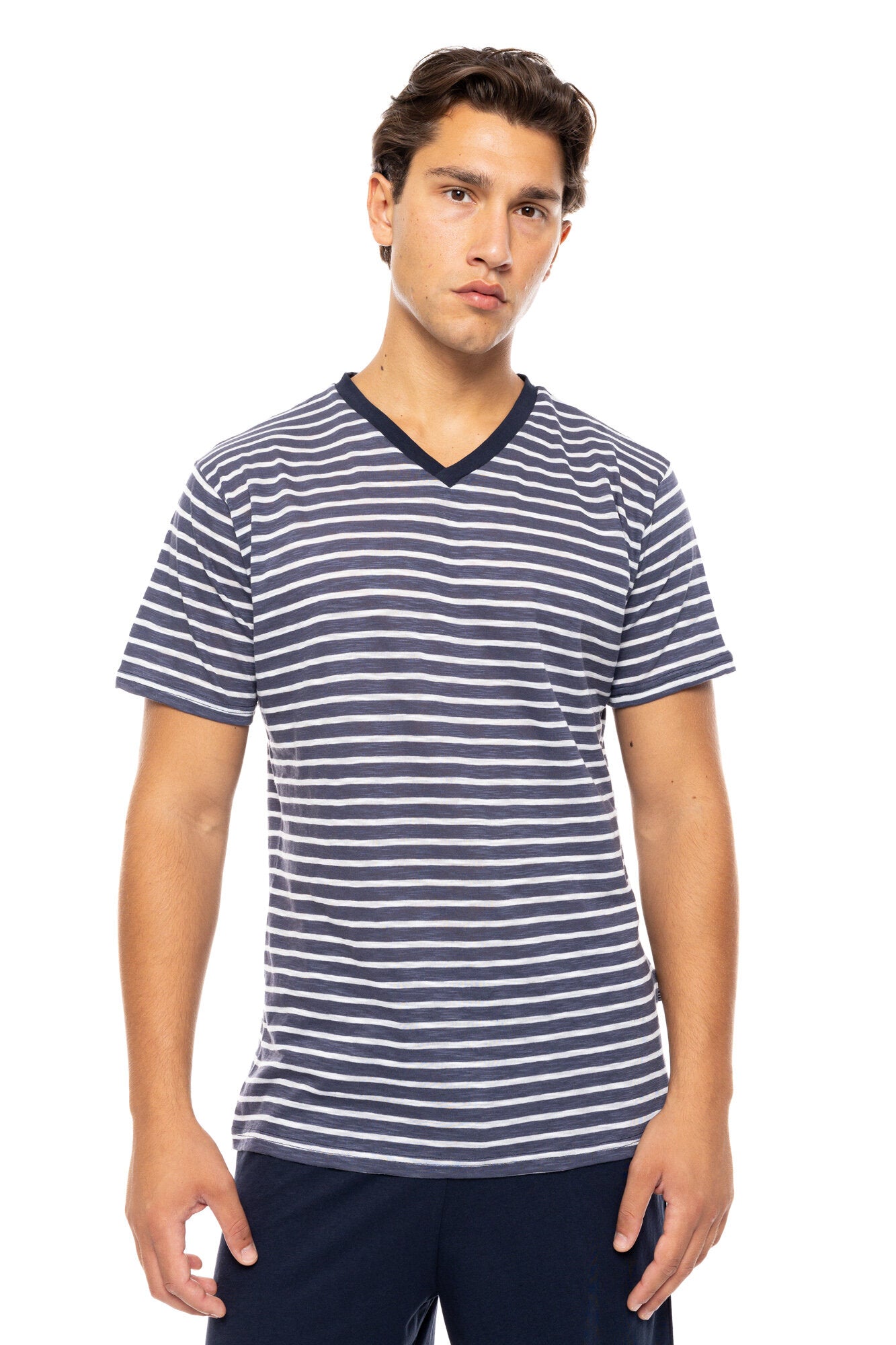 Ulisse - Pyjama V Blue Linear