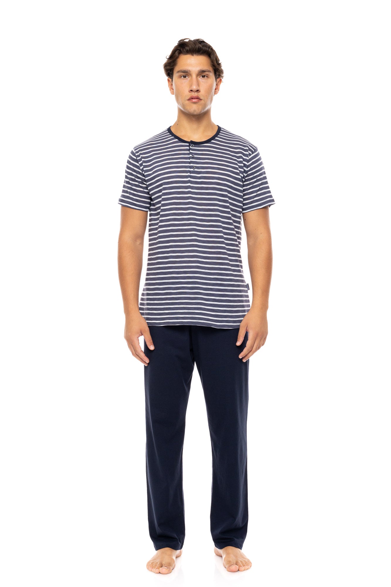 Ulisse - Pyjama 3Pcs Blue Linear