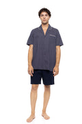 Ulisse - Pyjama Buttoned Shorts Easy Geo