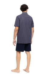 Ulisse - Pyjama Buttoned Shorts Easy Geo
