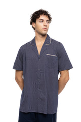 Ulisse - Pyjama Buttoned Shorts Easy Geo