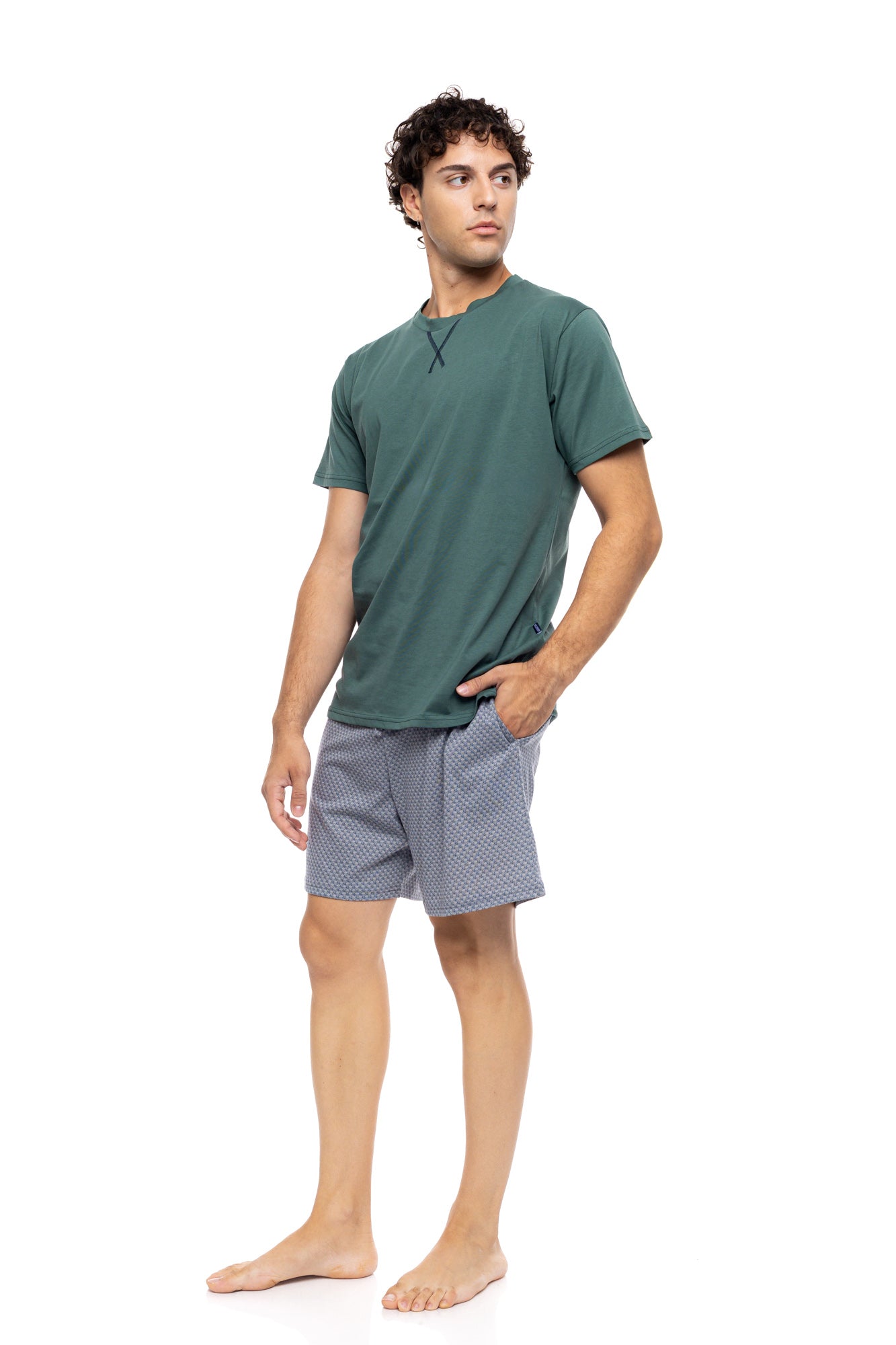 Ulisse - Pyjama Light Grey Bike