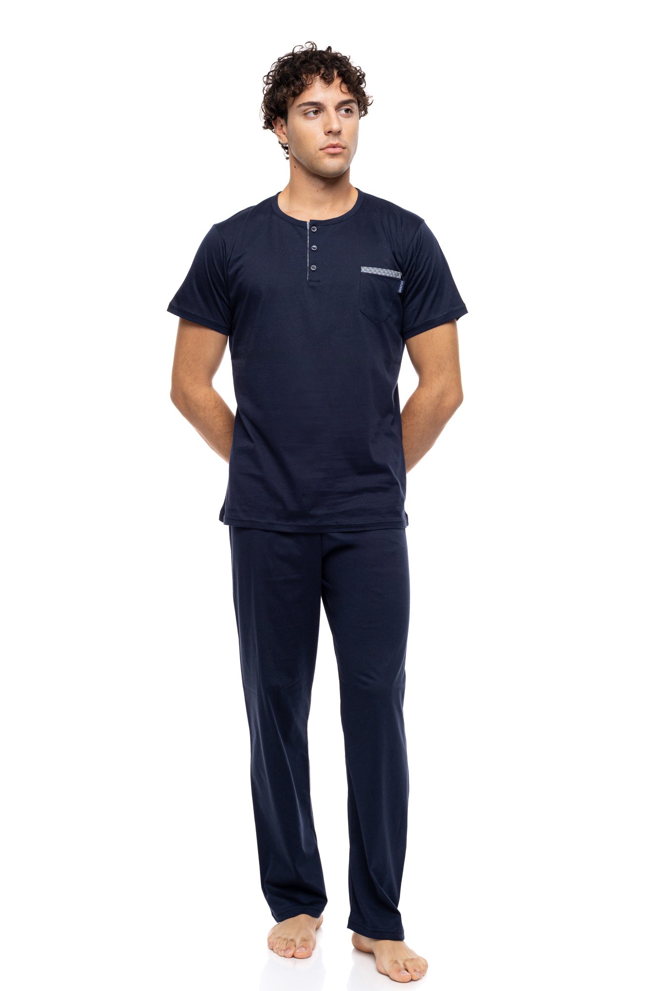 Ulisse - Pyjama 3Pcs Light Grey Bike