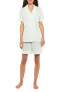 Pink Label - Pyjama Green Geometric