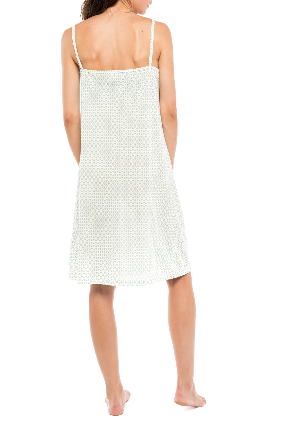 Pink Label - Nightgown Green Geometric