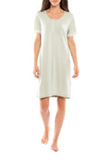 Pink Label - Nightgown Solid Green Geometric