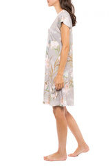 Pink Label - Nightgown V Grey Blossom