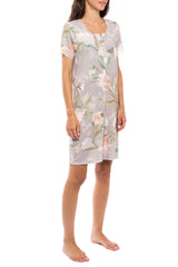 Pink Label - Nightgown Grey Blossom