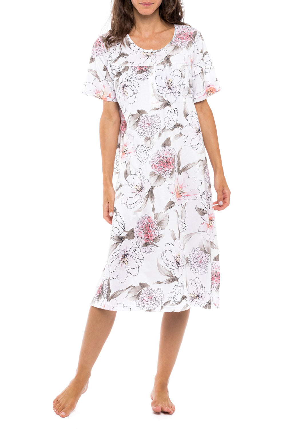 Pink Label - Nightgown Classic Pink Flower