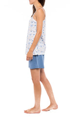 Pink Label - Baby Doll Blue Flower