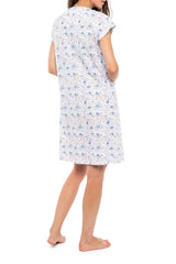Pink Label - Nightgown V Blue Flower