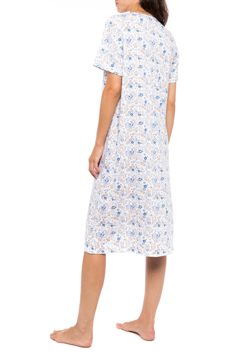 Pink Label - Nightgown Classic Blue Flower