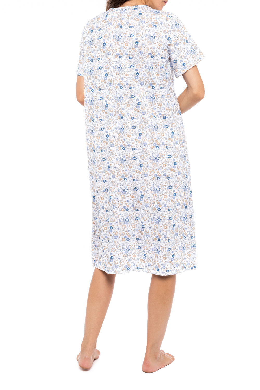 Pink Label - Nightgown Classic Blue Flower