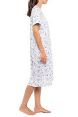 Pink Label - Nightgown Classic Blue Flower