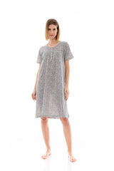 Pink Label - Nightgown Classic Aqua Flower