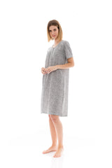 Pink Label - Nightgown Classic Aqua Flower