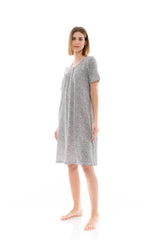 Pink Label - Nightgown Classic Aqua Flower