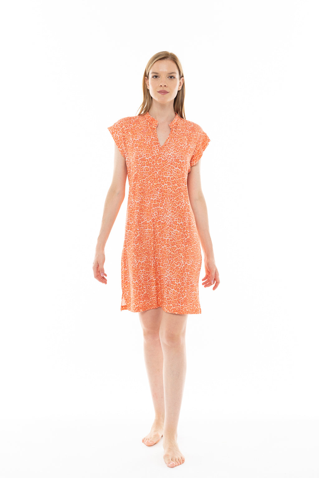 Pink Label - Nightgown Orange Leo