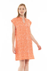 Pink Label - Nightgown Orange Leo
