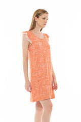 Pink Label - Nightgown Orange Leo
