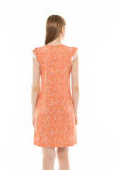 Pink Label - Nightgown Orange Leo
