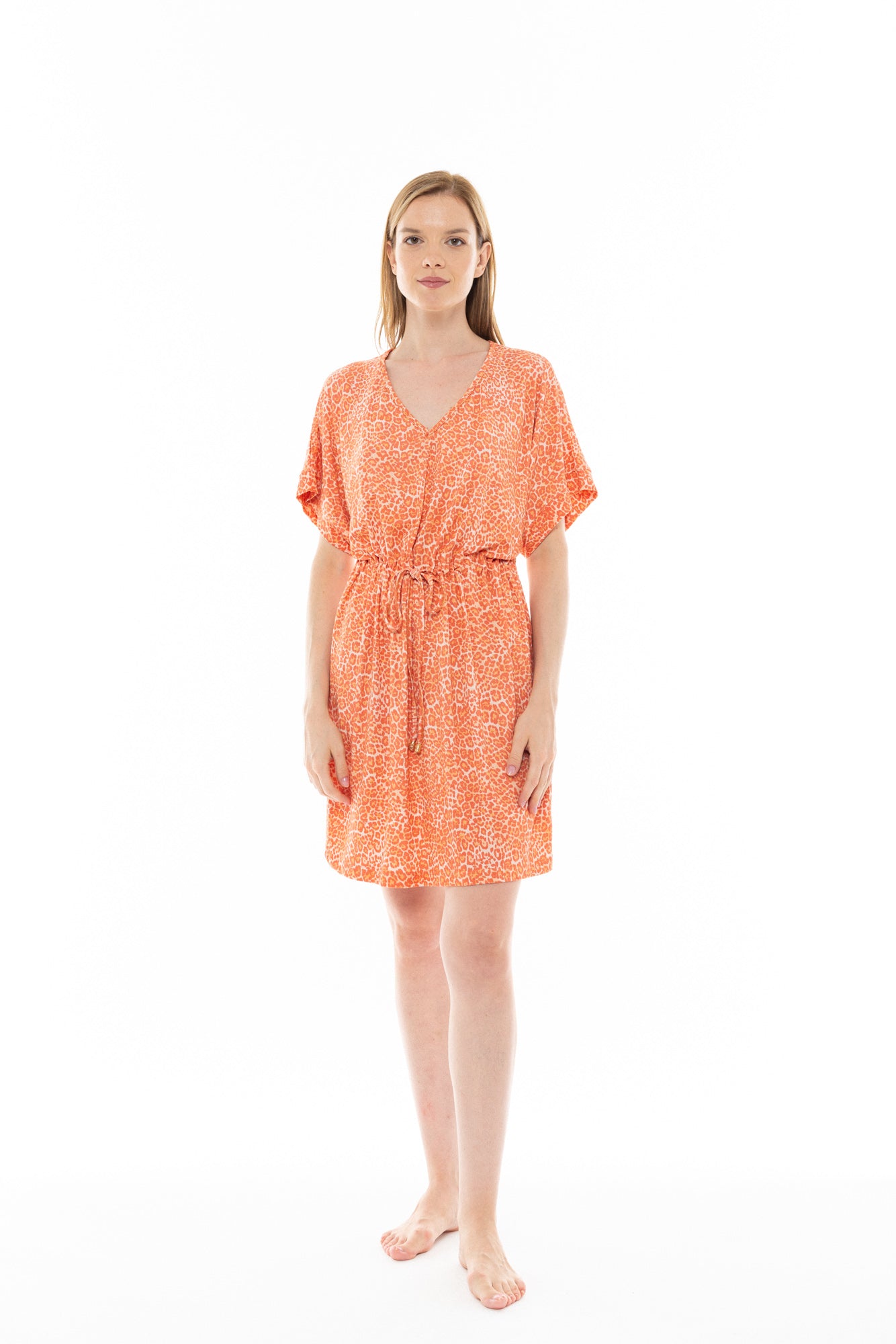Pink Label - Nightgown Orange Leo