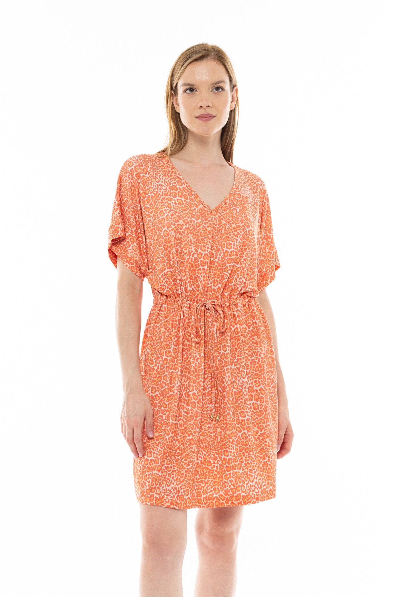 Pink Label - Nightgown Orange Leo