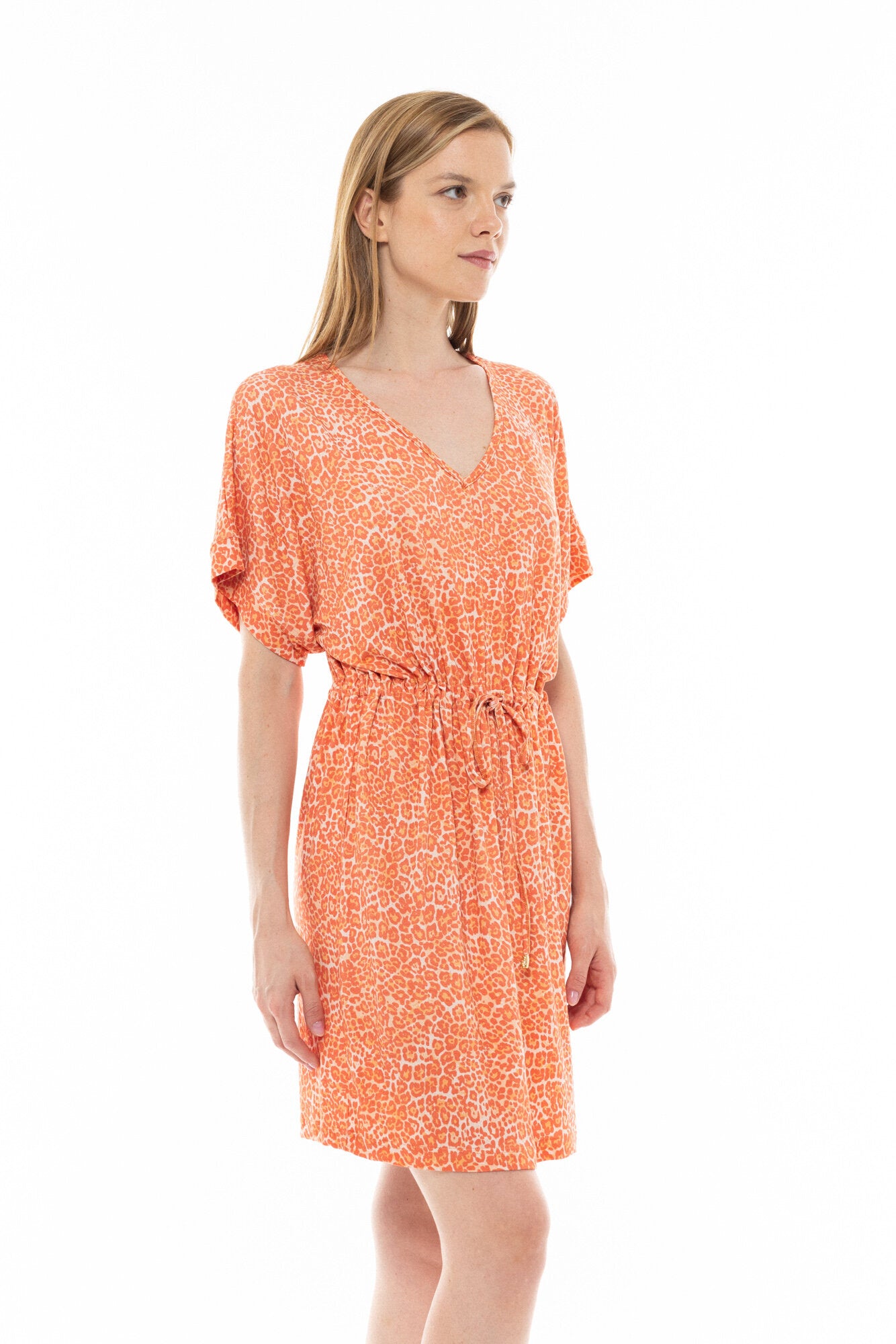 Pink Label - Nightgown Orange Leo