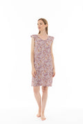 Pink Label - Nightgown Violete Paisley