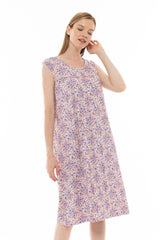 Pink Label - Nightgown Classic Violete Flower
