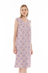 Pink Label - Nightgown Classic Violete Flower