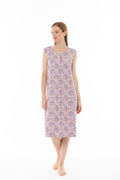 Pink Label - Nightgown Classic Violete Flower