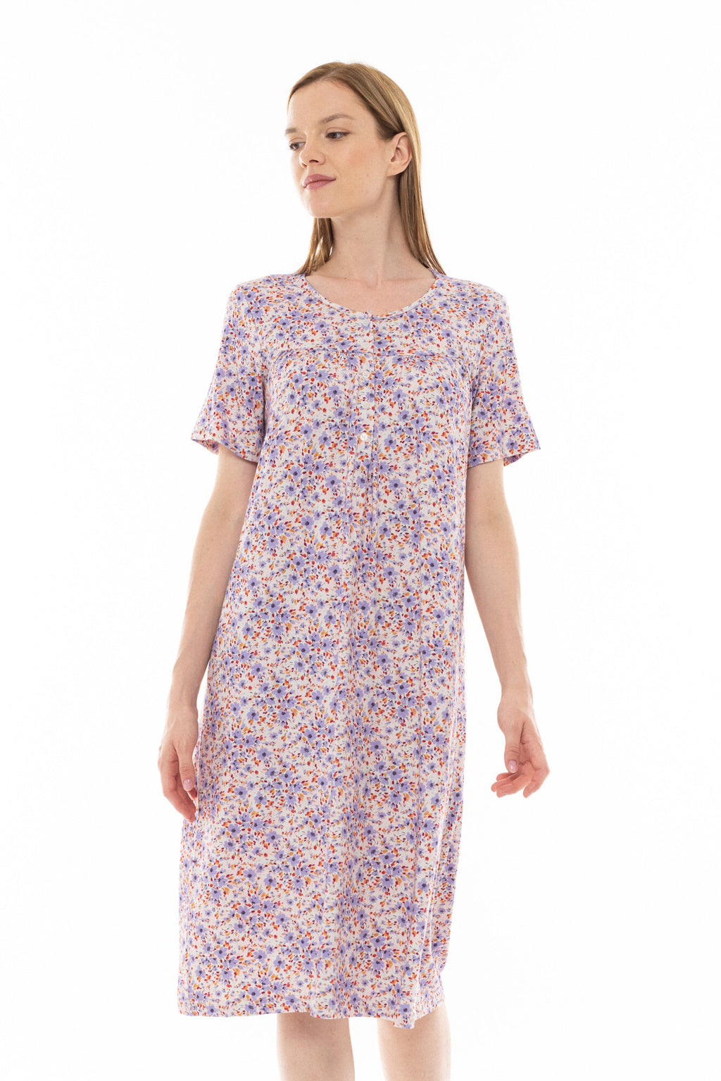 Pink Label - Nightgown Classic Violete Flower
