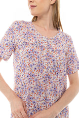 Pink Label - Nightgown Classic Violete Flower
