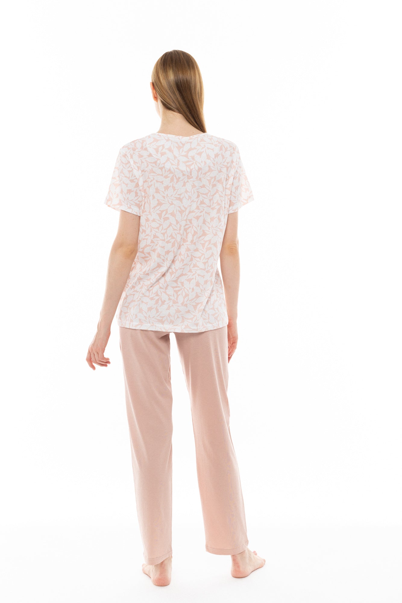 Pink Label - Pyjama Capri Pink Flower