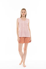 Pink Label - Pyjama Orange Leo
