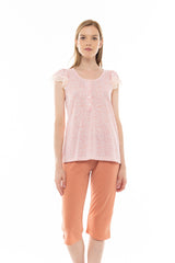 Pink Label - Pyjama Orange Leo
