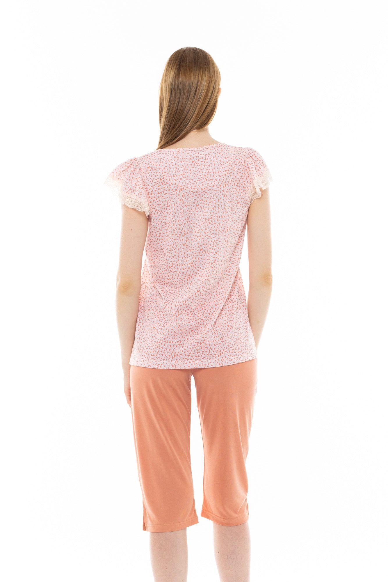 Pink Label - Pyjama Orange Leo