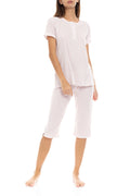 Pink Label - Pyjama Capri Pink Geo