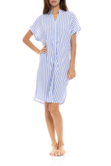 Pink Label - Nightgown Soft Blue Stripe