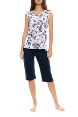Pink Label - Pyjama Capri Elegant Nights