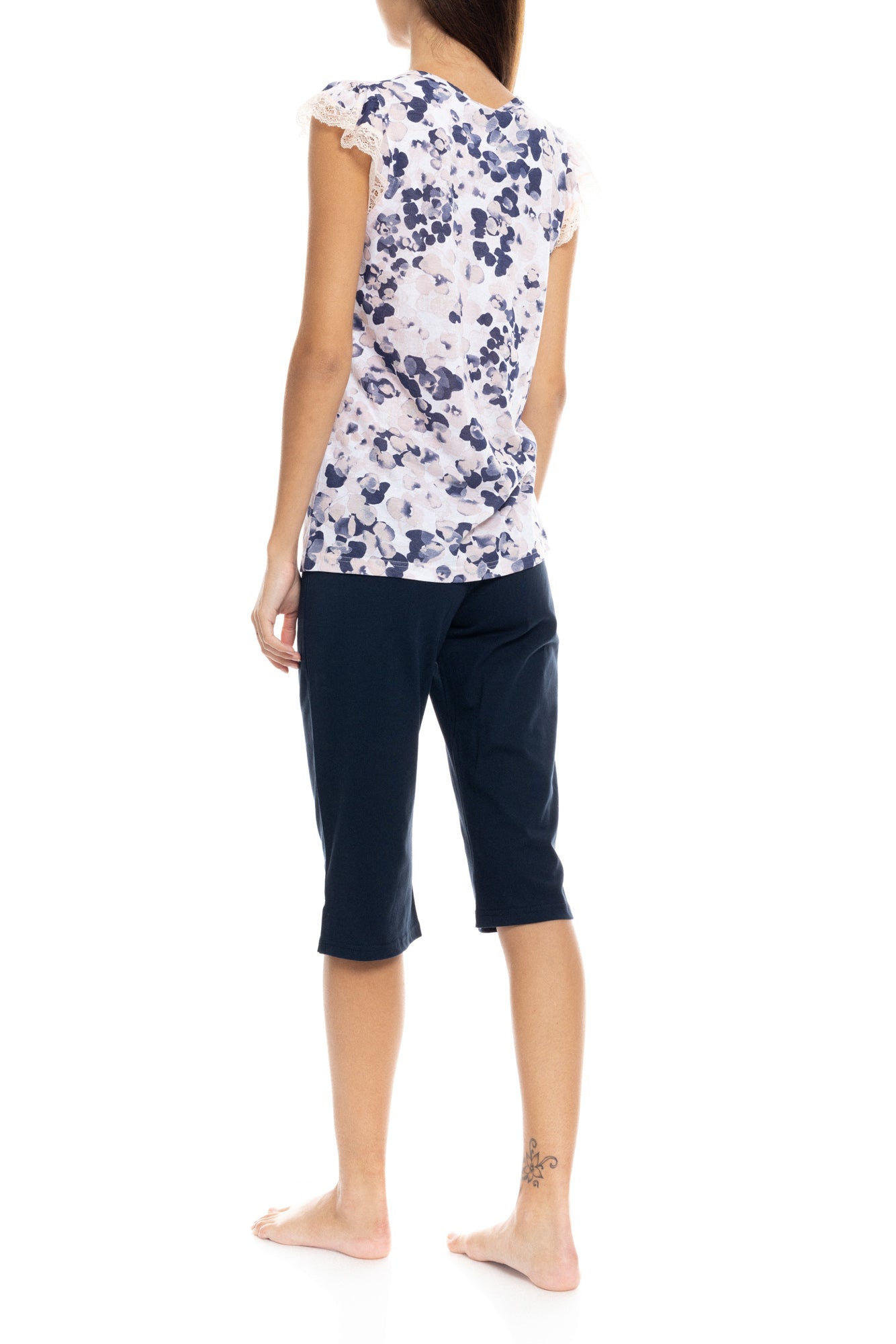 Pink Label - Pyjama Capri Elegant Nights