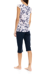 Pink Label - Pyjama Capri Elegant Nights