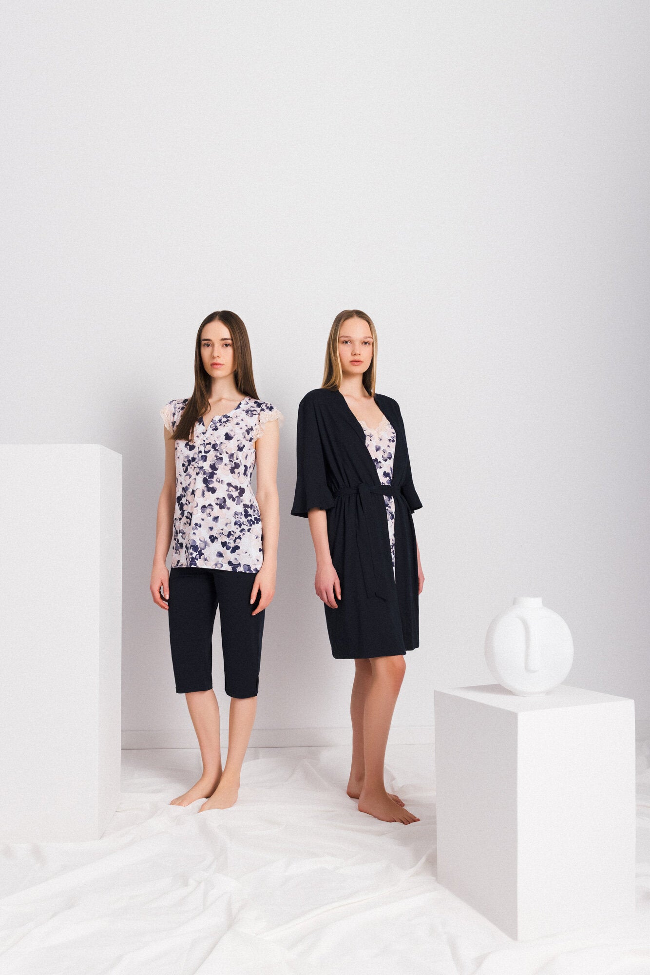 Pink Label - Pyjama Capri Elegant Nights