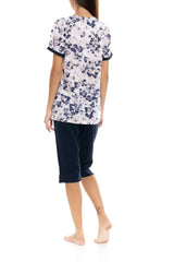 Pink Label - Pyjama Capri Elegant Nights