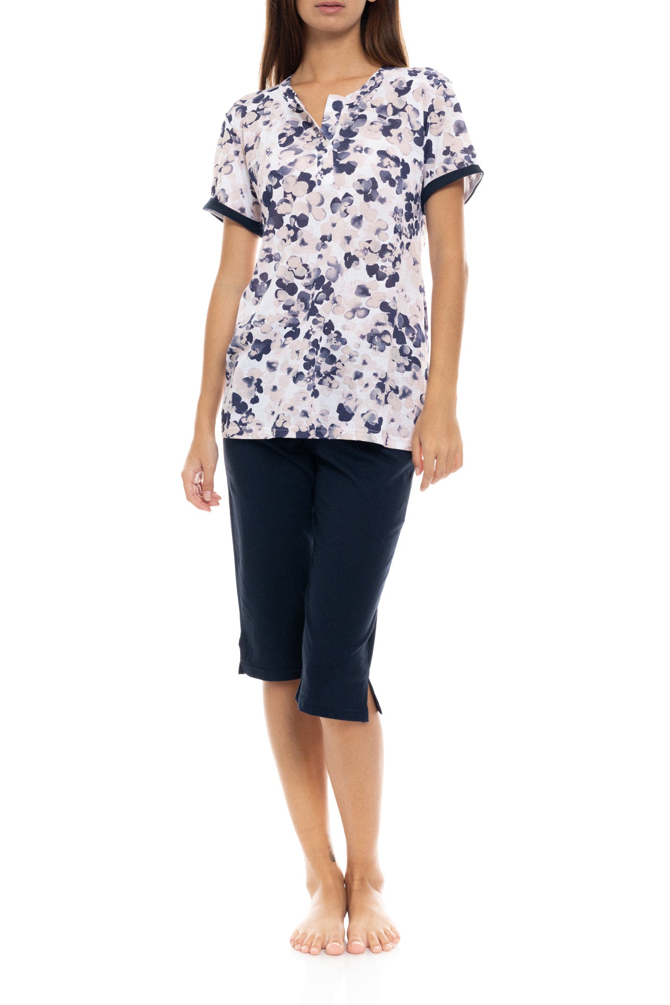 Pink Label - Pyjama Capri Elegant Nights